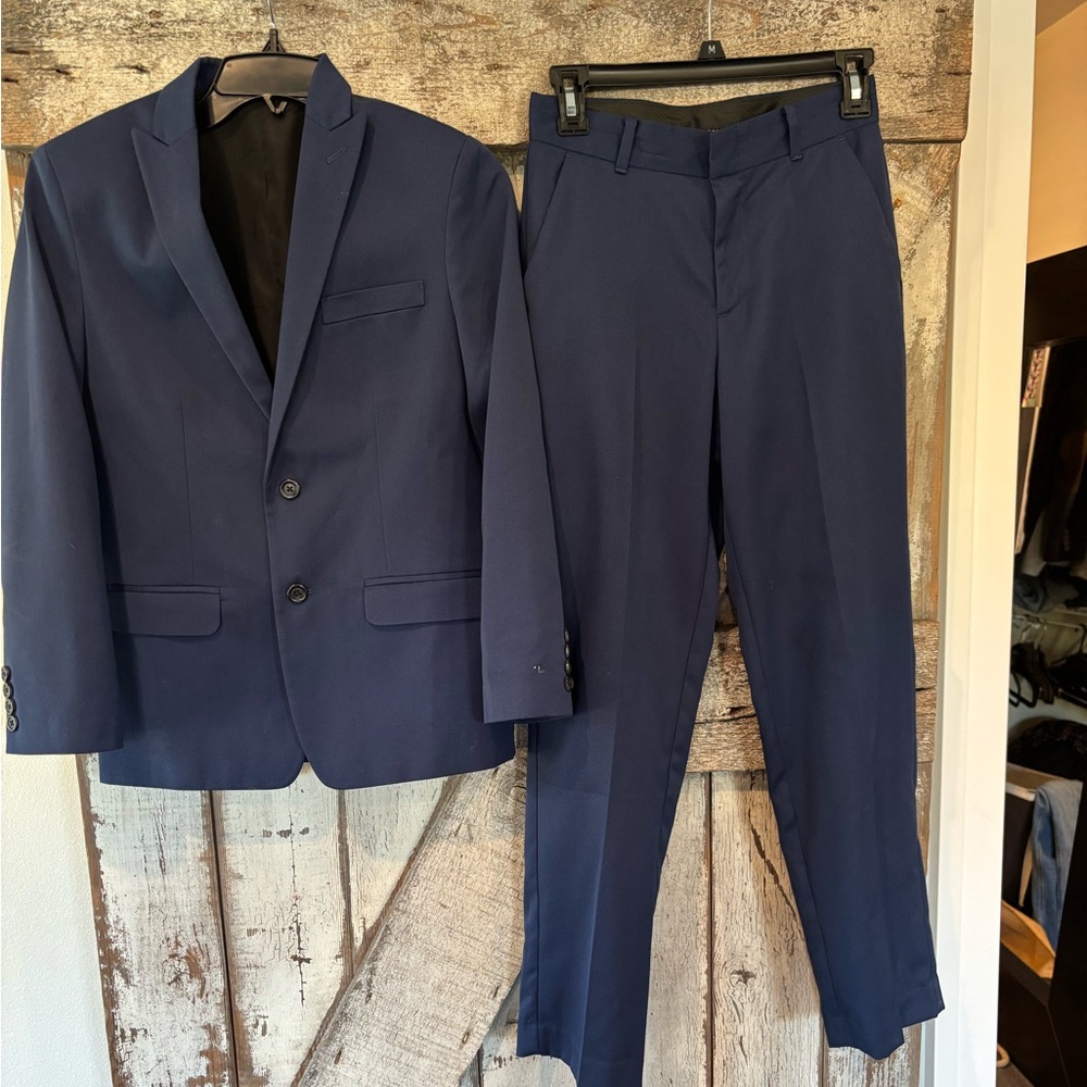 Calvin Klein Navy pants and Jacket suit